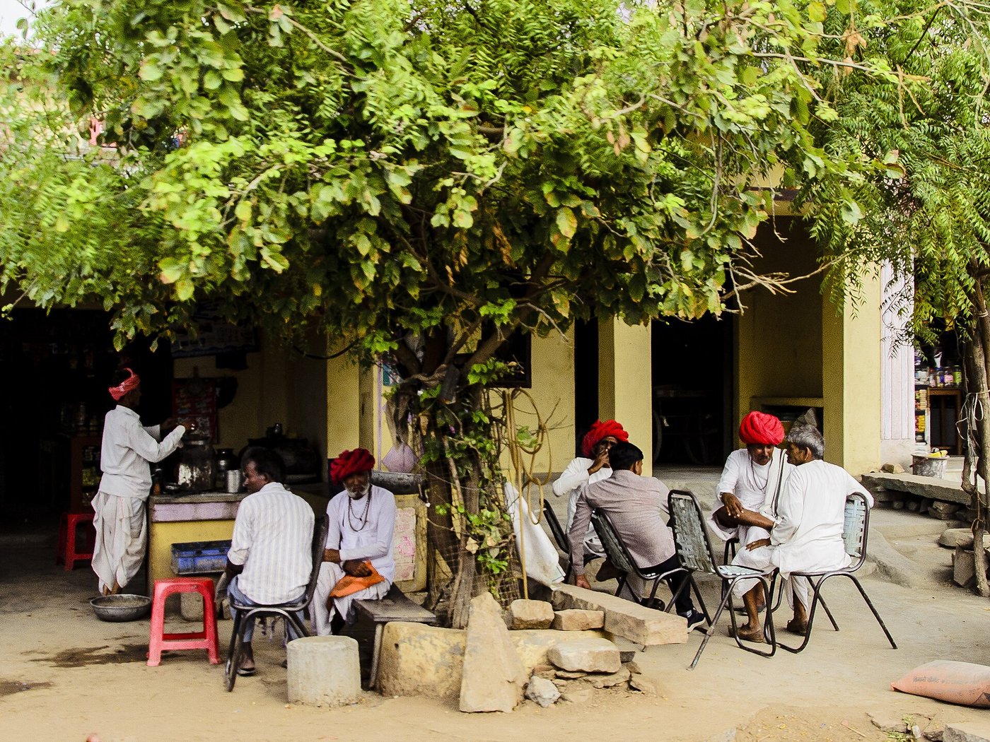 Local pastoralists in Jawai Bera, Rajasthan